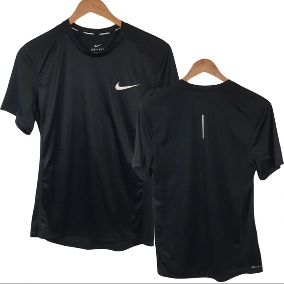 TS581 Nike Dri Fit Running Athletic Gym Shirt S - Picture 1 of 7